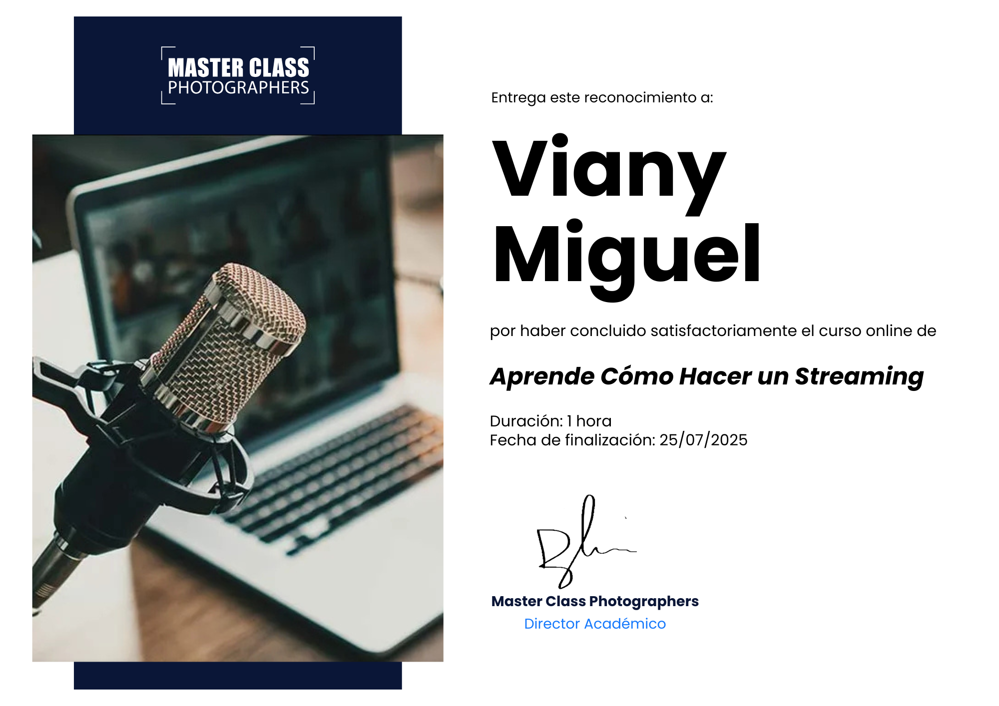 certificado