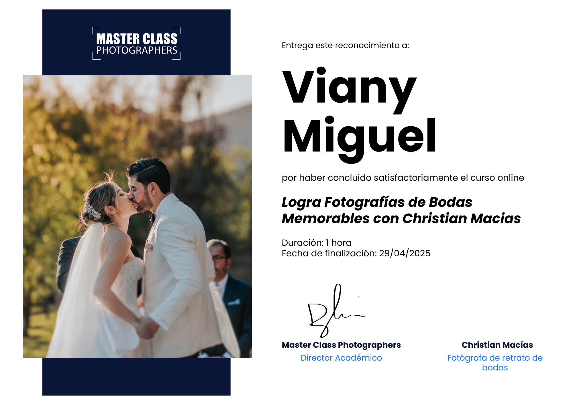 certificado